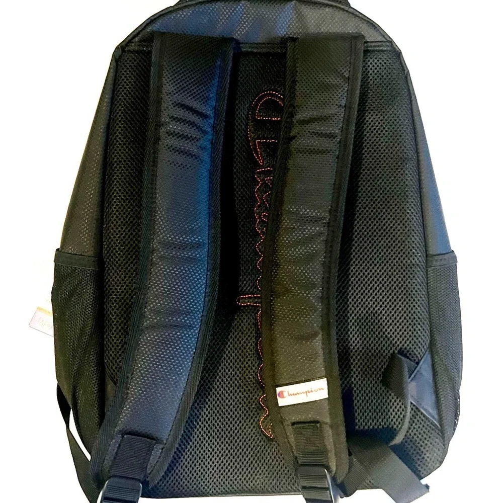 NEW Champion 18” Unisex Center Backpack - Black